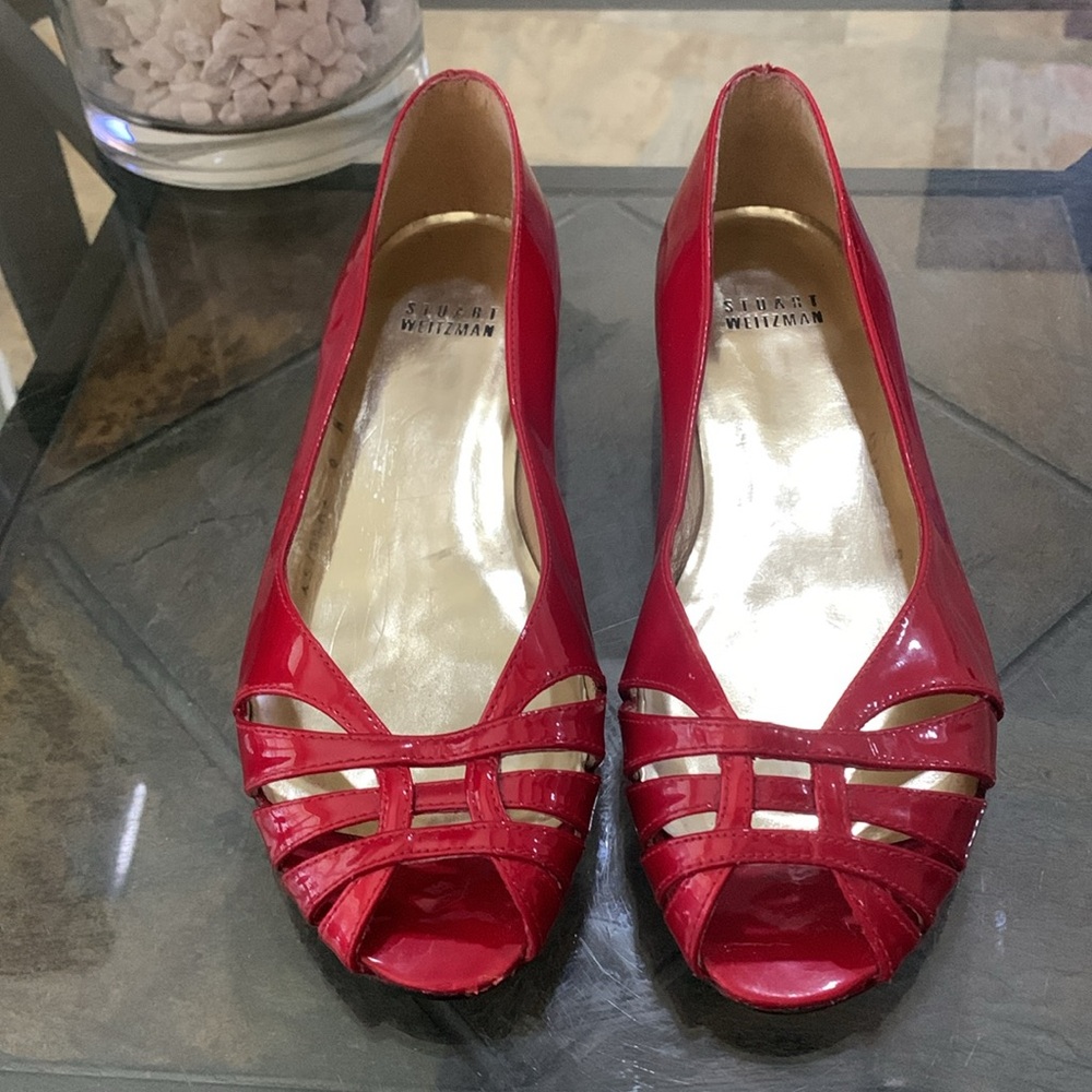 Stuart Weitzman Quasar Patent Leather Pump - image 2